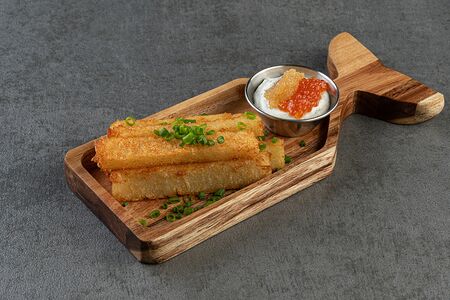 Драники с щучьей икрой