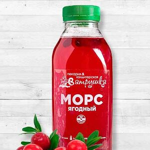 Морс собственного приготовления Клюква