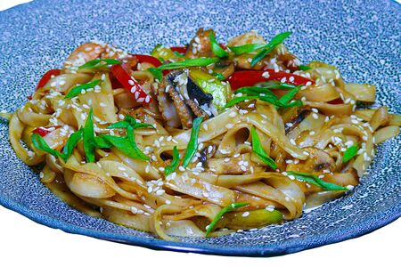 Удон с морепродуктами