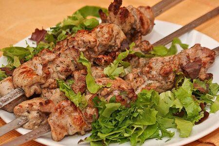 Шашлык из индейки