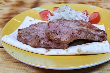 Стейк из свинины