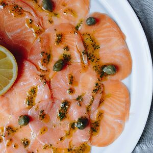 Карпаччо из лосося