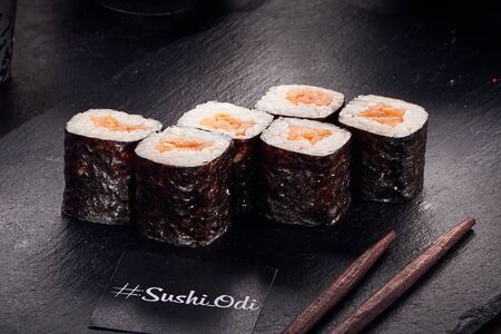 Мини-ролл Острый лосось