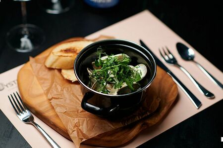 Вонголе в сливочном соусе