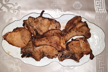 Шашлык из свинины Края