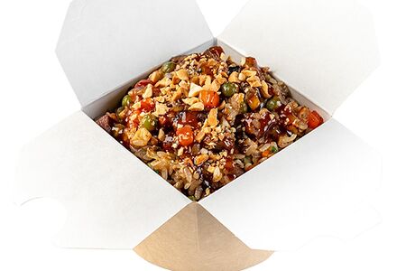 Тяхан с говядиной