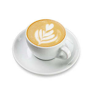 Латте на миндальном молоке