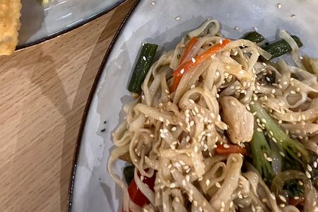 Лапша Wok с морепродуктами
