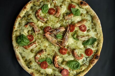 Пицца 10 лангустинов 40 см