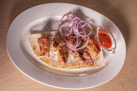 Шашлык из свиных ребер