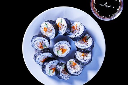 Кимбап с мясом