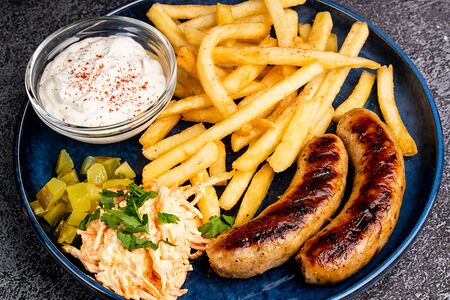 Сардельки на гриле