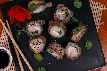 Темпура со снежным крабом