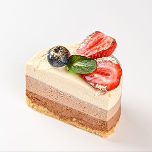 Торт-мороженое 3 шоколада