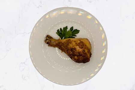 Куриная ножка жареная