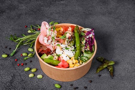 Поке с лососем