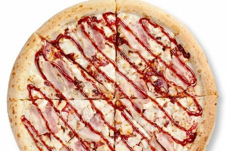 Пицца Барбекю на толстом тесте