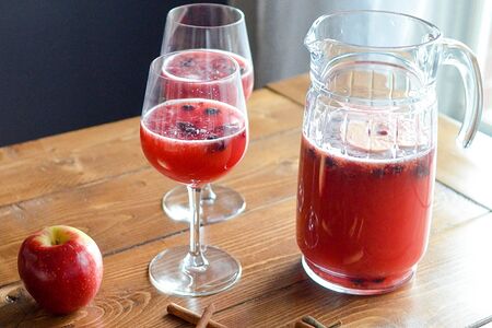 Морс домашний ягодный