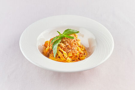 Паста тальятелли с рагу