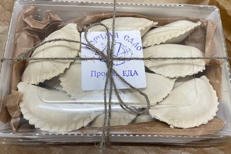 Замороженные вареники с картофелем и грибами
