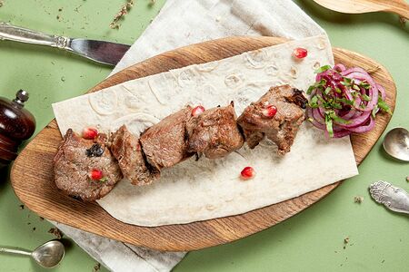 Шашлык из говяжьей вырезки