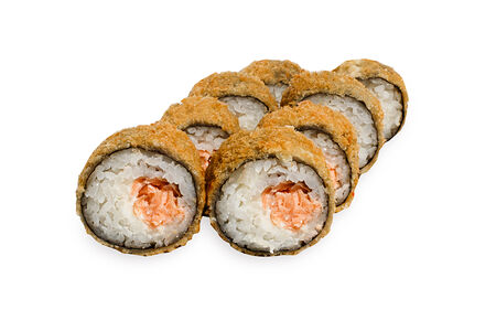 Ролл теплый с лососем