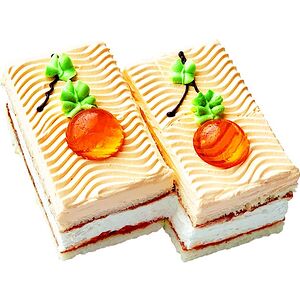 Пирожное творожно-абрикосовое