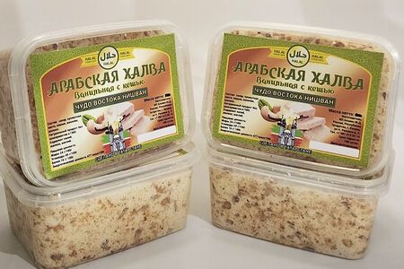 Халва ванильная с фисташками