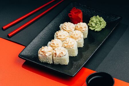 Лава с лососем