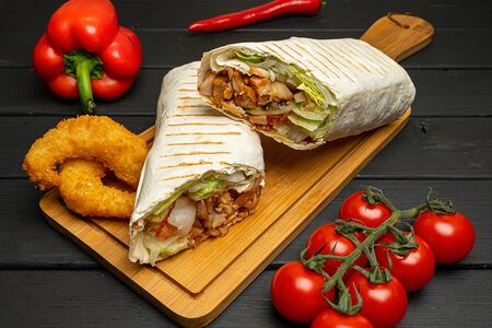 Шаурма Средиземноморская с креветками