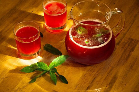 Клюквенный морс