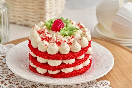 Бенто-торт Красный бархат