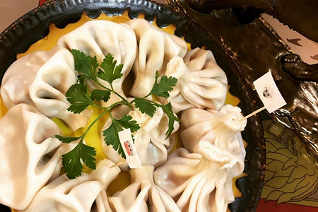 Хинкали с говядиной