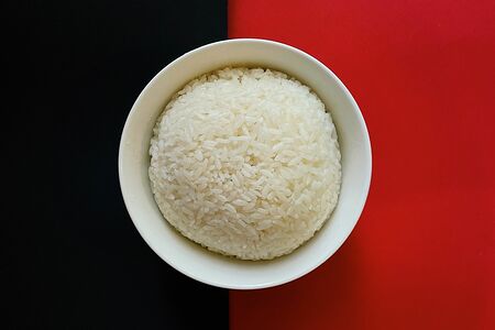 Рис на пару