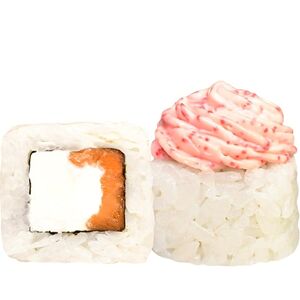 Ролл Лава с лососем