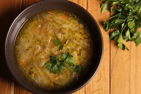 Рассольник по-ленинградски