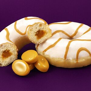 Пончик КендиДон с карамельной начинкой