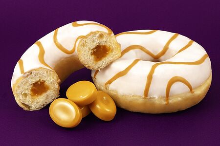 Пончик КендиДон с карамельной начинкой