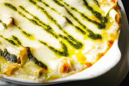 Лазанья поло кон фунги