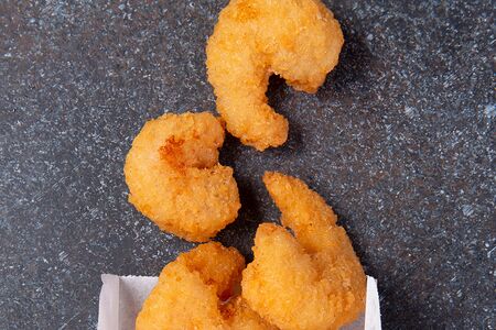 Креветки в панировке