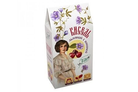 Кисель льняной с вишней laFiTOre