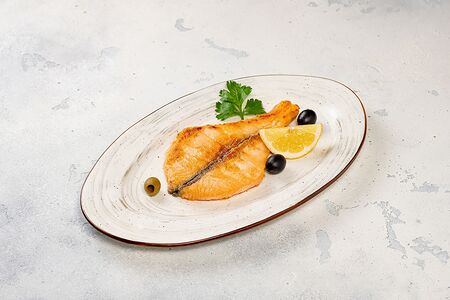 Сёмга жаренная