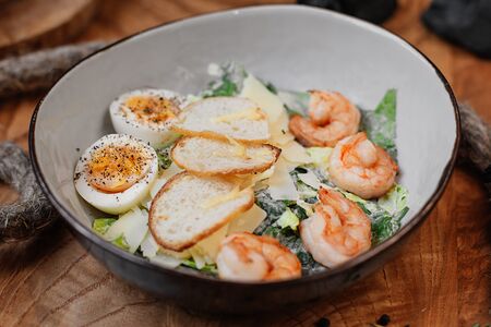 Цезарь с креветкой