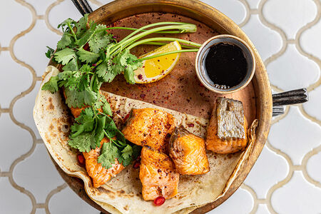 Шашлык из лосося