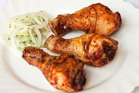 Шашлык из куриной голени