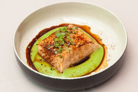 Стейк из семги су-вид