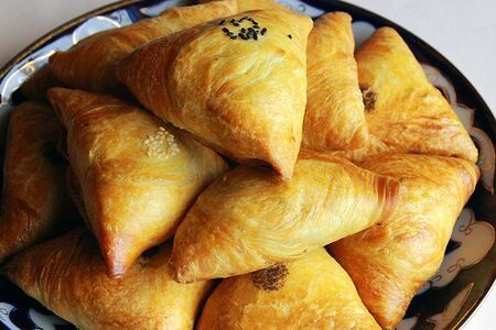 Самса с курицей