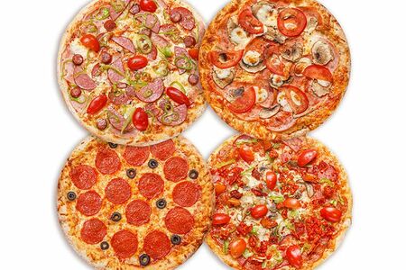 Комбо-набор из 4 пицц