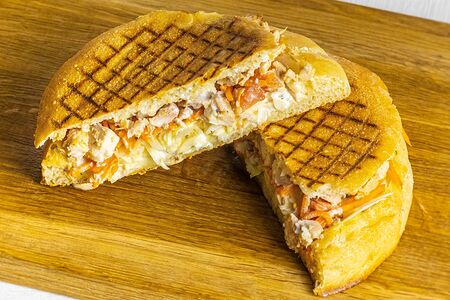 Гирос с курицей и сыром