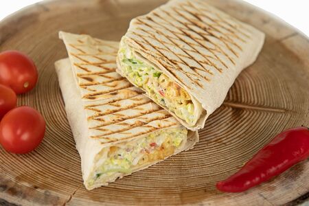 Шаурма Mix Standart в пшеничном лаваше